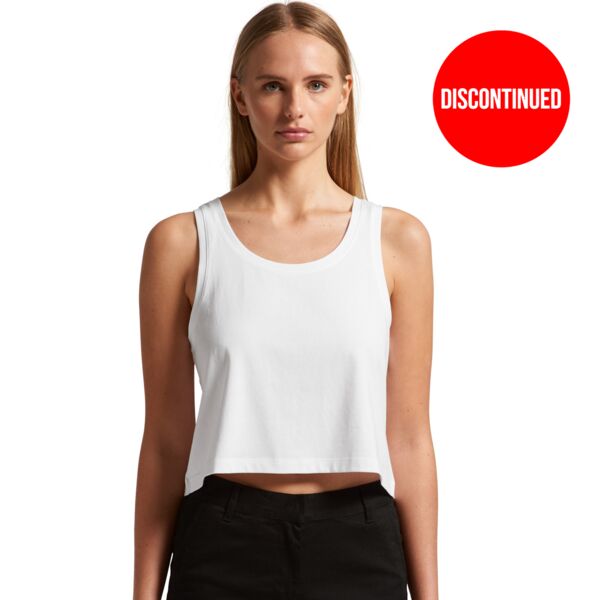 AS Colour Womens Crop Singlet Thumbnail