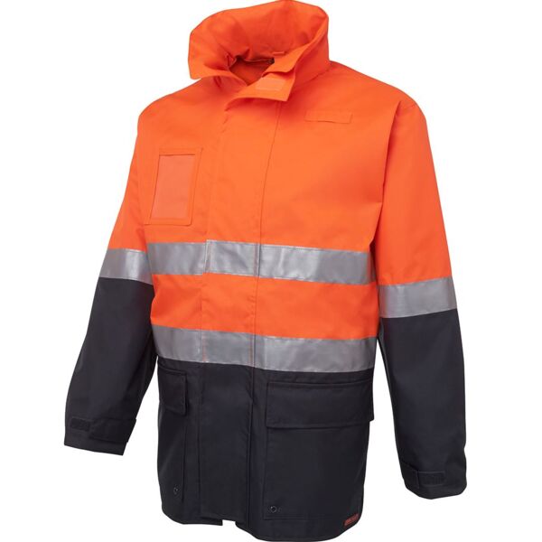 JBs Wear Hi Vis Long Line Jacket (D+N) Thumbnail
