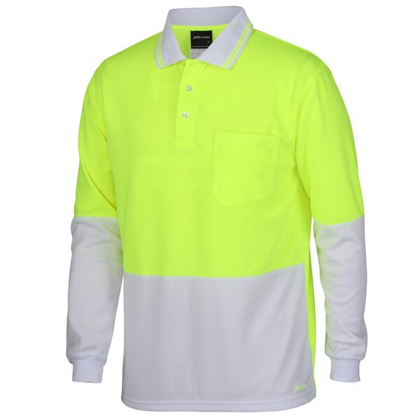 JBs Wear Hi Vis Traditional L/S Polo (D) Thumbnail