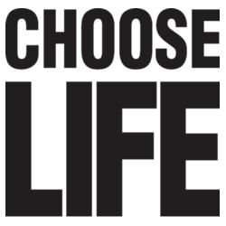 WHAM! CHOOSE LIFE - Front & Back (Customisable) Design