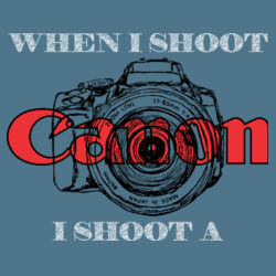 I SHOOT A CANON 2 (Customisable)  Design