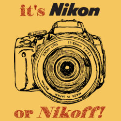 NIKON OR NIKOFF! 1 (Customisable)  Design