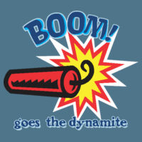 BOOM Goes the Dynamite (Customisable) Design