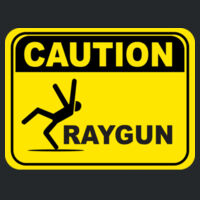 CAUTION RAYGUN (Any Colour - Resizable) Design