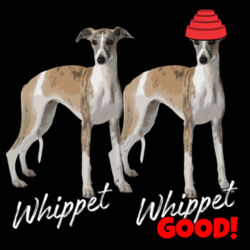 DEVO WHIPPET GOOD (Customisable Text) Design