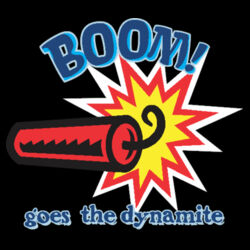 BOOM Goes the Dynamite (Customisable) Design