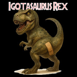 Igotasaurus Rex Design