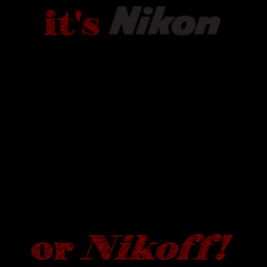 NIKON OR NIKOFF! 1 (Customisable)  Design