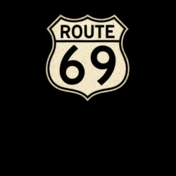 ROUTE 69 SIGN - B&W - 2 sided opt Design