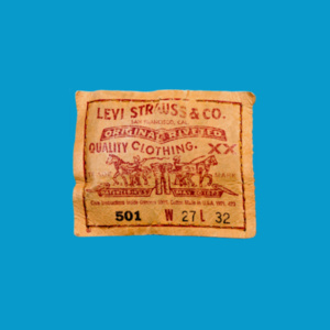 LEVI'S Tag on Rear view Design