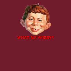 Alfred E Neuman - What, Me Worry? 1 Design