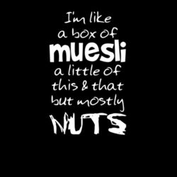 Box of Muesli - Black Design