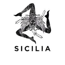 Sicilia Trinacria - White Design