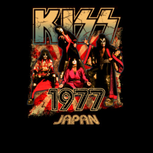 KISS 1977 Japan Design