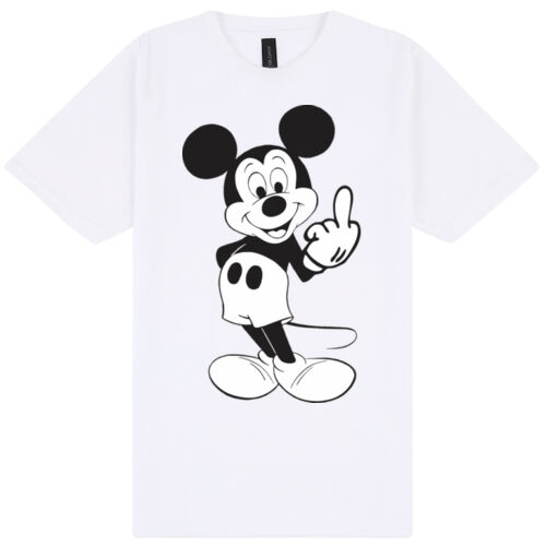 MICKEY FINGER (b&w - best on a light colour shirt) Thumbnail