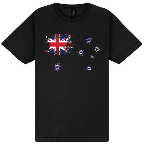 AUSSIE FLAG Bullet Holes Thumbnail