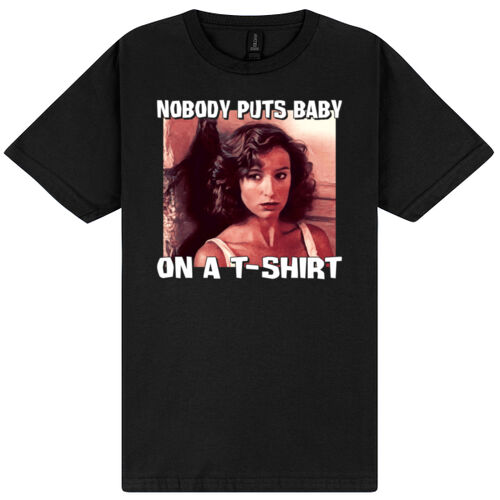 DIRTY DANCING - Nobody Puts Baby on a T-shirt Thumbnail
