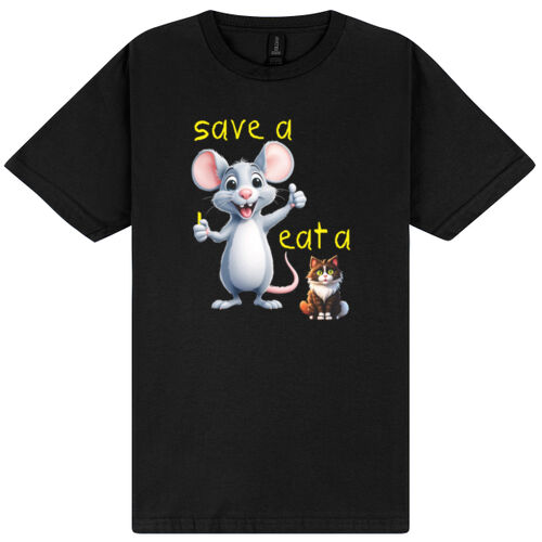SAVE A RAT, EAT A PU**Y (front) RATPACK V2 (back) Thumbnail