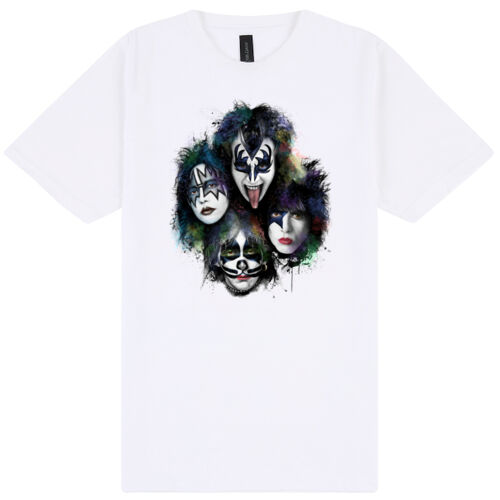 KISS Faces on white Thumbnail