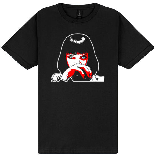 Mia Wallace - Uma Thurman - Pulp Fiction (dark bg) Thumbnail
