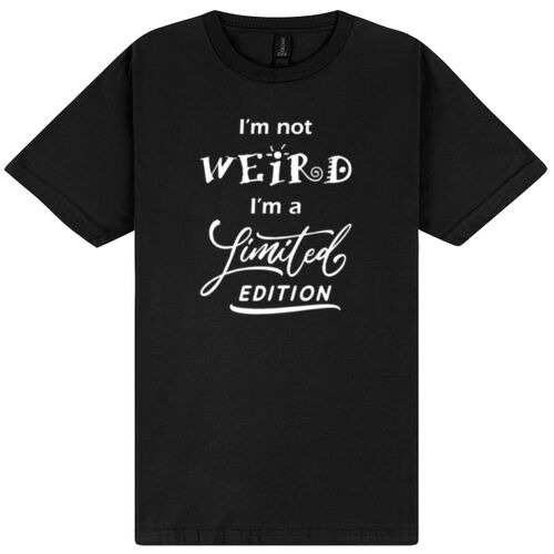 I'm Not Weird - Black Thumbnail