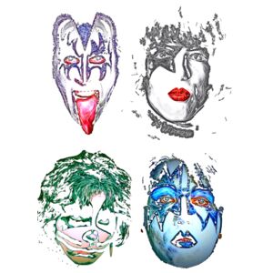 kiss band art 421 Thumbnail