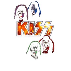 kiss band art Thumbnail
