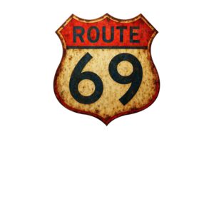 route 69 sign art col rusty Thumbnail