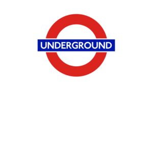 london underground art black Thumbnail
