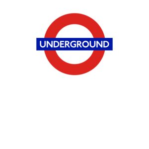 london underground art white Thumbnail