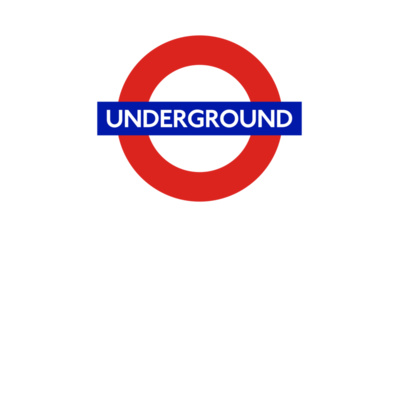 london underground art white Thumbnail