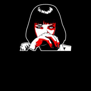 uma thurman art dark bg Thumbnail