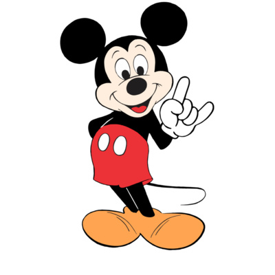 mickey rocks art white border Thumbnail