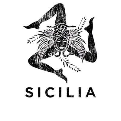 sicilia trinacria art on white Thumbnail