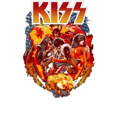 kiss band fire art Thumbnail
