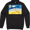 AS Colour Adult Stencil Hoodie Thumbnail