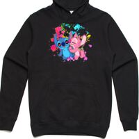 AS Colour Adult Stencil Hoodie Thumbnail