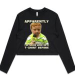 AS Colour Long Sleeve Crop Thumbnail