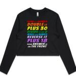 AS Colour Long Sleeve Crop Thumbnail