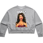 AS Colour Womens Oversized Crew Thumbnail
