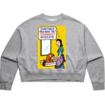 AS Colour Womens Oversized Crew Thumbnail