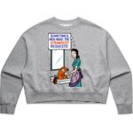 AS Colour Womens Oversized Crew Thumbnail