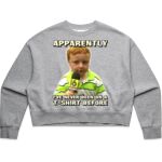 AS Colour Womens Oversized Crew Thumbnail