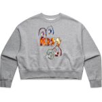 AS Colour Womens Oversized Crew Thumbnail