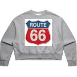 AS Colour Womens Oversized Crew Thumbnail