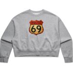 AS Colour Womens Oversized Crew Thumbnail