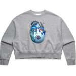 AS Colour Womens Oversized Crew Thumbnail