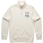AS Colour  Stencil Half Zip  Thumbnail